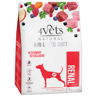 4Vets Natural Renal granule pro psy - výhodné balení: 2 x 1 kg
