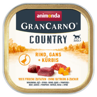 Animonda GranCarno Adult Country 44 × 150 g Výhodné balení  - Hovězí