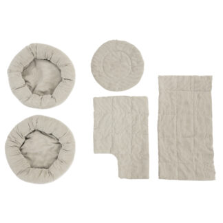 Natural Paradise náhradní díly - Magnolia XL Plus sada polštářů: šedozelená