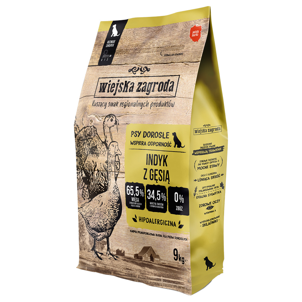 Wiejska Zagroda krůtí s husou - 9 kg