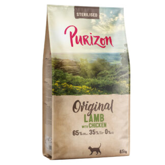 Purizon Sterilised Adult Lamb with Chicken - bez obilovin - NOVINKA: výhodné balení: 2 x 6