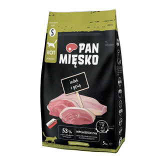 Pan Mięsko Cat krůtí s husou Small - Výhodné balení: 2 x 5 kg