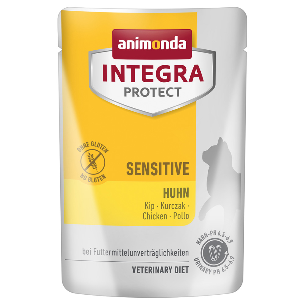animonda Integra Protect Adult Sensitive 24 × 85 g - kuřecí