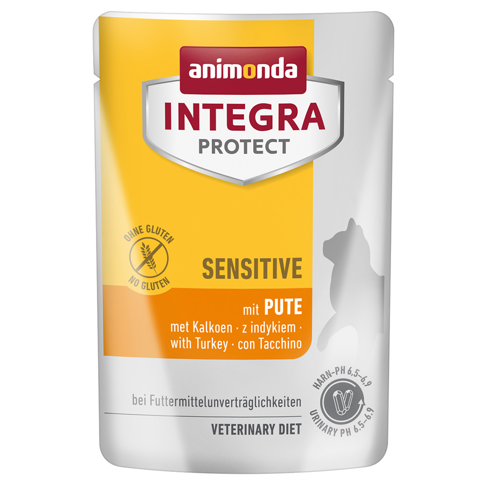animonda Integra Protect Adult Sensitive 24 × 85 g - krůtí