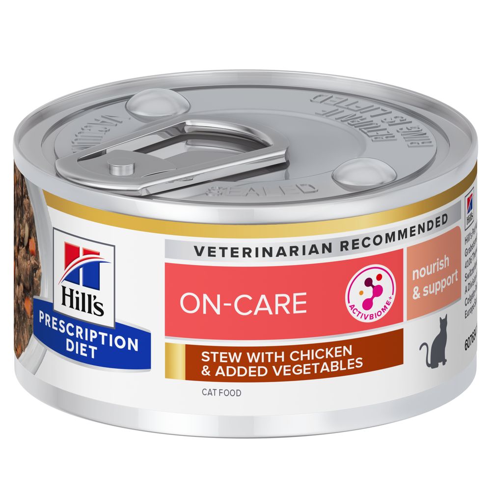 Hill’s Prescription Diet On-Care Chicken - výhodné balení: 2 × 24 ks (48 × 82 g)