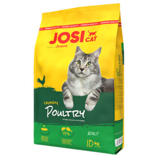 Josera JosiCat Křupavé kuře - výhodné balení: 2 x 10 kg