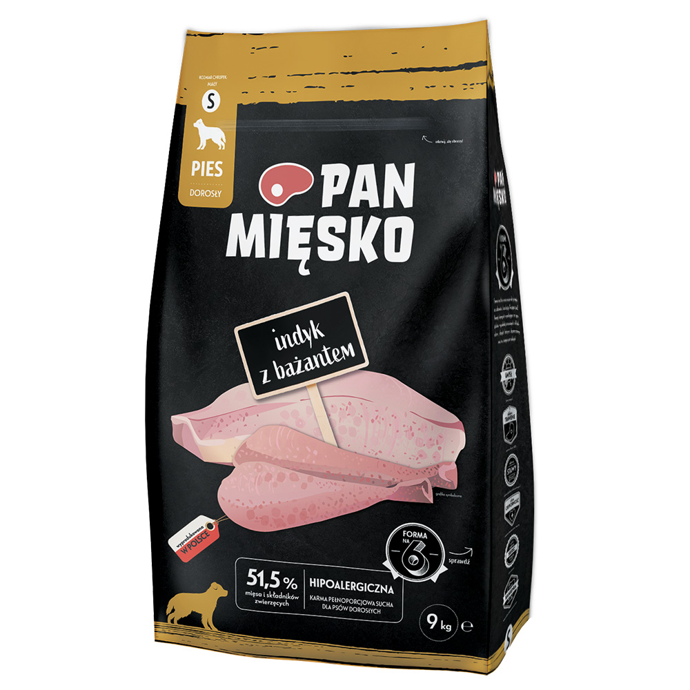 Pan Mięsko Small krůtí s bažantem - 9 kg
