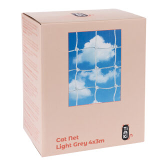 TIAKI bezpečnostní síť pro kočky s drátěnou výztuhou