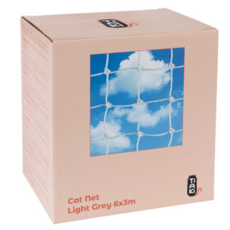 TIAKI bezpečnostní síť pro kočky s drátěnou výztuhou