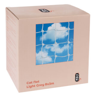 TIAKI bezpečnostní síť pro kočky s drátěnou výztuhou