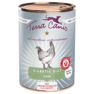 Terra Canis Alimentum Veterinarium Diabetic dieta 12 x 400 g výhodné balení - kuřecí