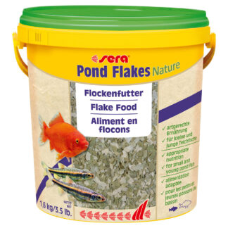 Sera Pond Flakes Nature - výhodné balení: 2 x 10 litrů
