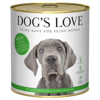 Dog's Love Adult 6 x 800 g - Hra