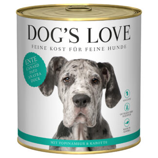 Dog's Love Adult 6 x 800 g - Duck