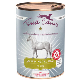 Terra Canis Alimentum Veterinarium Low Mineral Dieta 12 x 400 g výhodné balení - Kůň