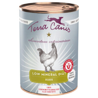 Terra Canis Alimentum Veterinarium Low Mineral Dieta 12 x 400 g výhodné balení - kuřecí