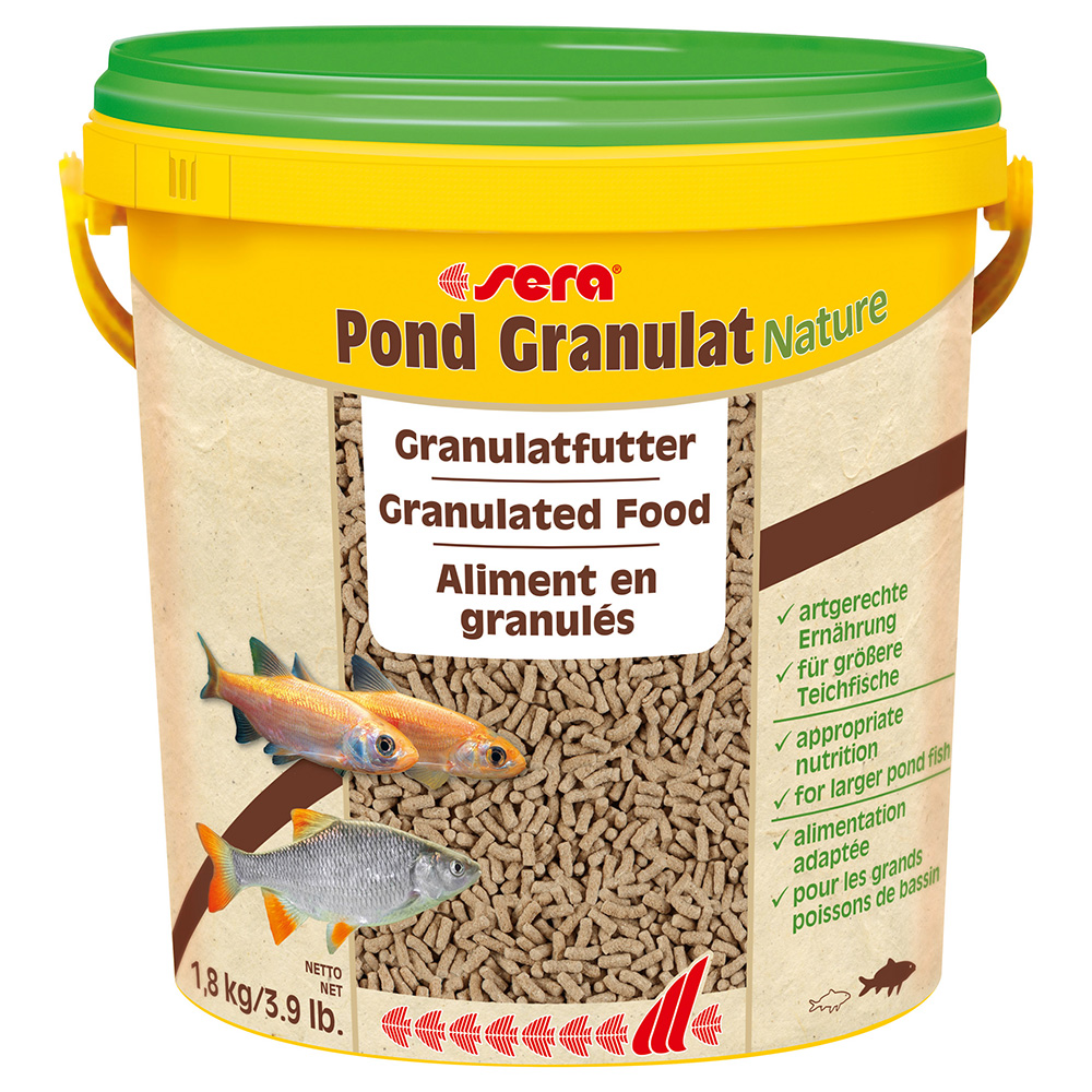 Sera Pond Granule Nature - výhodné balení: 2 x 10 litrů