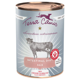 Terra Canis Alimentum Veterinarium Intestinal 12 x 400 g - výhodné balení - telecí