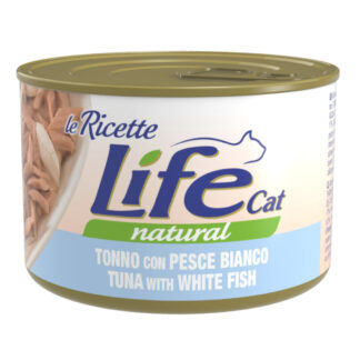 Life Cat "Le Ricette" 24 x 150 g výhodné balení - Tuňák s bílou rybou
