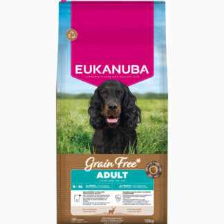 Eukanuba Grain Free Adult Large Dogs se zvěřinou - 12 kg