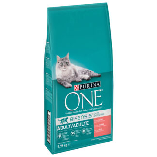 PURINA ONE Adult losos & celozrnné obiloviny - 2 x 9