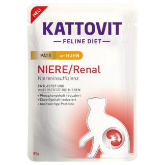 Kattovit Renal Paté 30 × 85 g - výhodné balení - s kuřecím