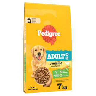 Pedigree Adult drůbeží a zelenina - výhodné balení: 2 x 7 kg