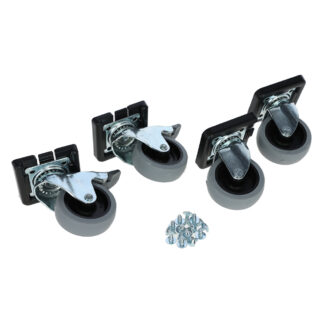 Kerbl přepravní box IATA - vhodné příslušenství: Sada kol pro IATA (velikost 4–6