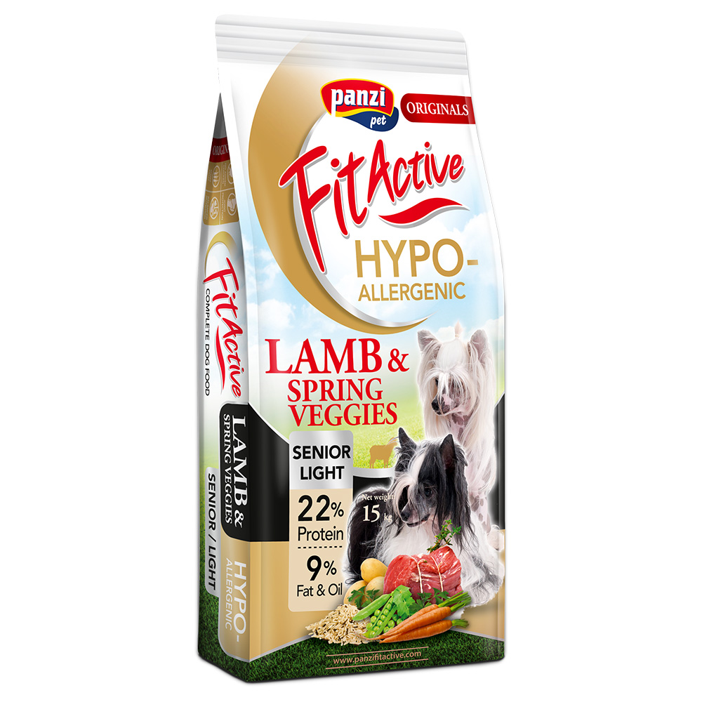 FitActive Originals Senior Hypoallergenic s jehněčím - 15 kg
