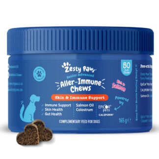 Zesty Paws Senior Allergy & Immunity s lososem - 50 žvýkacích tablet