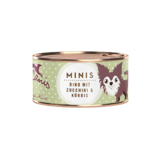 Terra Canis Mini 18 x 100 g - hovězí s cuketou a dýní