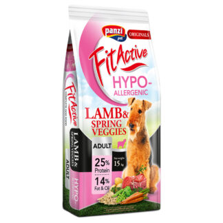 FitActive Originals Adult Hypoallergenic s jehněčím a jarní zeleninou - 15 kg