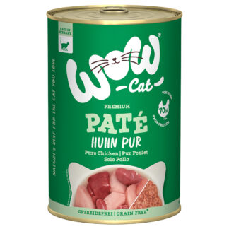 WOW Cat Adult 6 × 400 g - čisté kuřecí