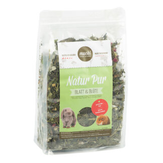 Mucki směs bylinek pro hlodavce "list a květ" - Výhodné balení: 2 x 500 g