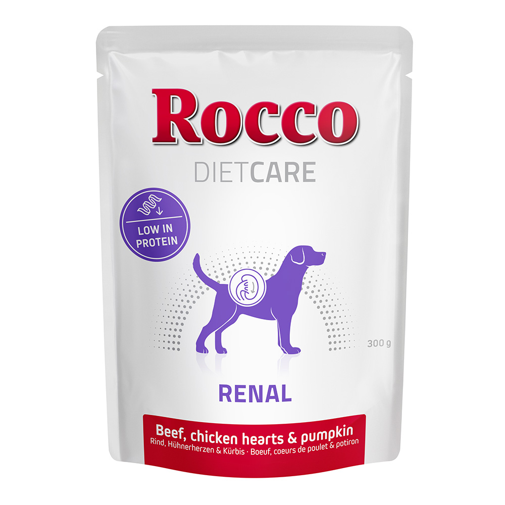 Rocco Diet Care Renal hovězí a kuřecí s dýní 300g - kapsička 24 x 300 g