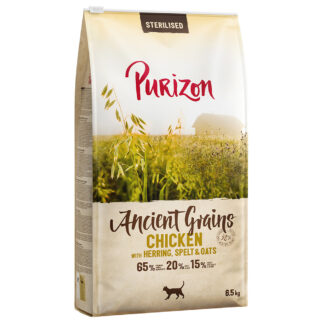 Purizon Adult Ancient Grain Sterilised s kuřecím a rybou - výhodné balení: 2 x 6