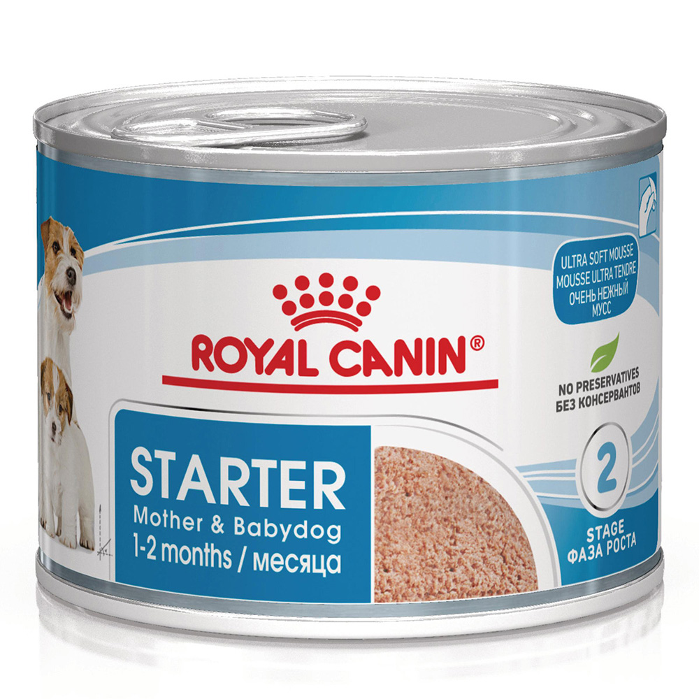 Royal Canin Starter Mother & Babydog Ultra Soft Mousse - 96 x 195 g