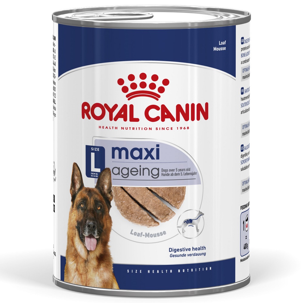 Royal Canin Maxi Ageing 5+ Mousse - výhodné balení: 48 x 410 g