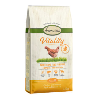 Lukullus Vitality Digestion s kuřecím (bez obilnin) - 12 kg