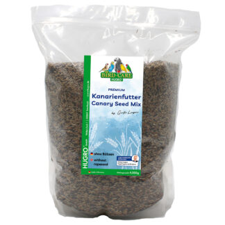 Hugro krmivo pro kanárky bez řepky - výhodné balení: 2 x 4 kg