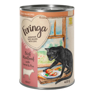 Feringa Selected Recipes 24 x 400 g - výhodné balení - sekaná s mrkví a hráškem
