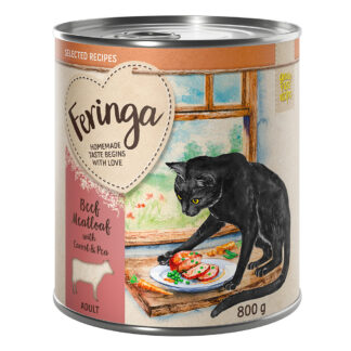 Feringa Selected Recipes 24 x 800 g - výhodné balení - sekaná s mrkví a hráškem