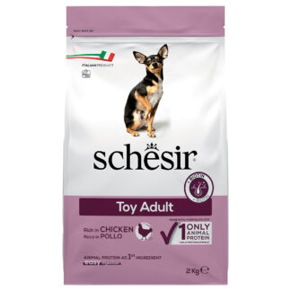 Schesir Dog Toy Adult s kuřecím - výhodné balení: 2 x 2 kg