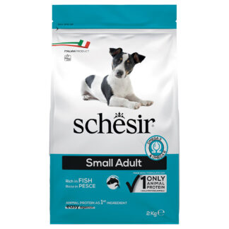 Schesir Dog Small Adult s rybou - výhodné balení: 2 x 2 kg