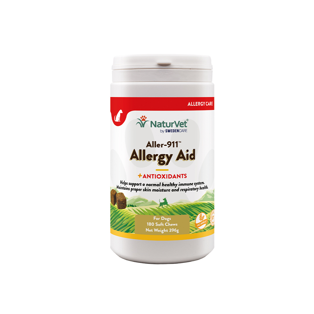 NaturVet Aller-911 Advanced Allergy Aid Snacks - 180 ks