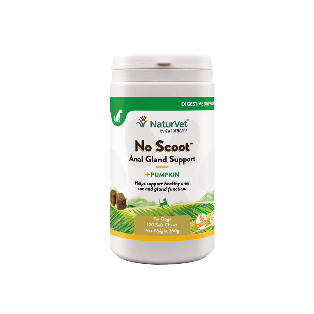 NaturVet No Scoot - 120 žvýkacích kostek