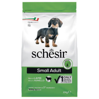 Schesir Dog Small Adult s jehněčím - výhodné balení: 2 x 2 kg