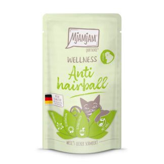 MjAMjAM Wellness 12 x 125 g - Anti Hairball - kuřecí