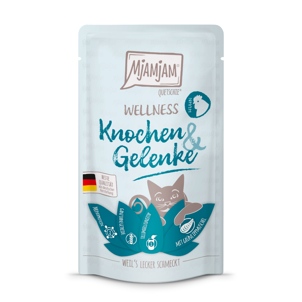 MjAMjAM Wellness 12 x 125 g - kosti a klouby - kuřecí
