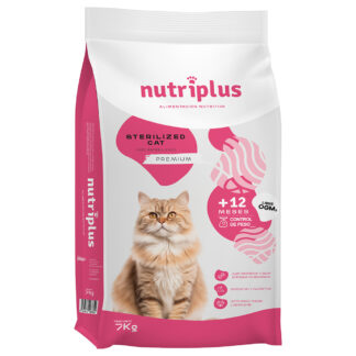Nutriplus Cat Adult Sterilised - výhodné balení: 2 x 7 kg
